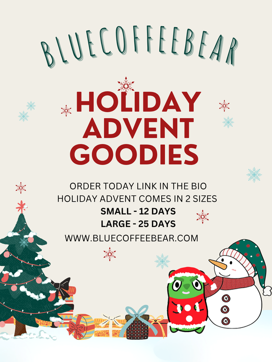 BlueCoffeeBear Holiday Advent Goodies