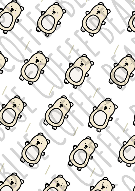 Tea Bear Vellum